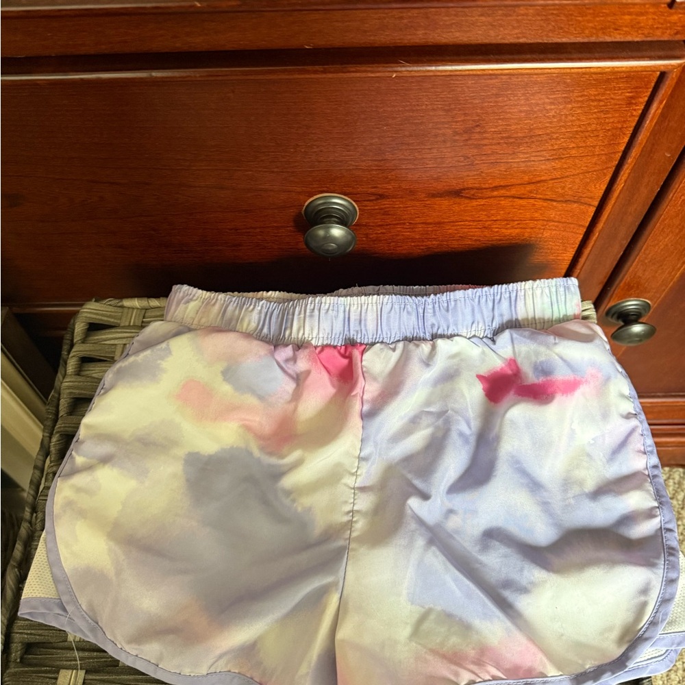 Ideology Colorful Tie-Dye Athletic Shorts